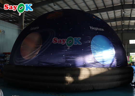 26.3ft Inflatable Planetarium Dome Projection Tenda Film Tiup Portabel Luar Ruangan
