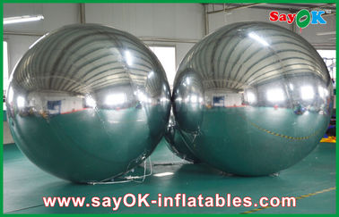 Bola besar kembung bola cermin PVC ukuran khusus untuk dekorasi acara