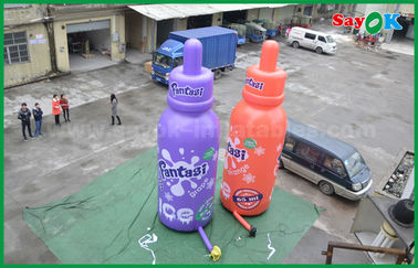 Bahan Oxford Inflatable Baby Feeder Drink Bottle Dengan Logo Brand Print