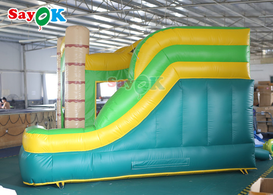 Rumah Goyang Komersial Inflable Jumping Castle Slide Combo 4x3.5x3.5mH