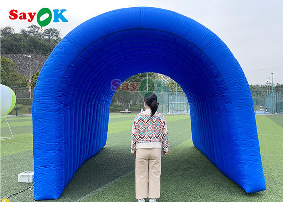 Pencahayaan Tenda Luar Terbakar Struktur Terbakar Terowongan Untuk Dekorasi Iklan