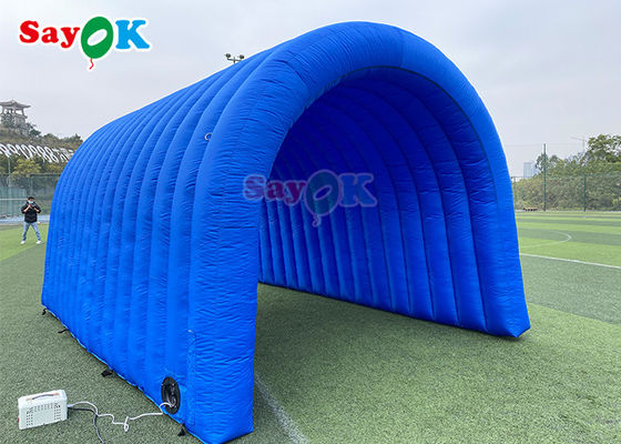 Pencahayaan Tenda Luar Terbakar Struktur Terbakar Terowongan Untuk Dekorasi Iklan