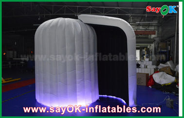 Sewa Photo Booth Inflatable 3mL X 2mW X 2.3mH Inflatable Igloo Photo Booth Dome Tent Dengan Lampu LED