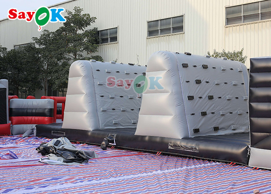 150x3.8m Tarpaulin Inflatable Rintangan Balap Game Untuk Acara