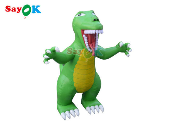 Ukuran Besar Karakter Inflatable Pencetakan Lengkap Model Tyrannosaurus Rex Inflatable Blow Up Dinosaur Model