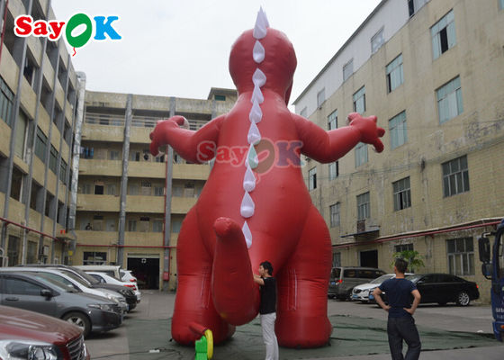 Dinosaurus Natal Inflatable PVC Tarpaulin Raksasa Dinosaurus Raptor Inflatable Balon Udara Dinosaurus