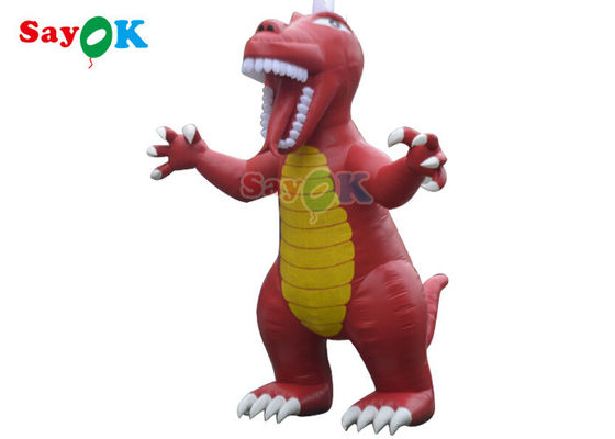 Dinosaurus Natal Inflatable PVC Tarpaulin Raksasa Dinosaurus Raptor Inflatable Balon Udara Dinosaurus