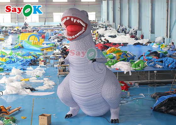 Balon Iklan Inflatable Dekorasi Dinosaurus Tyrannosaurus Inflatable 5m Untuk Iklan