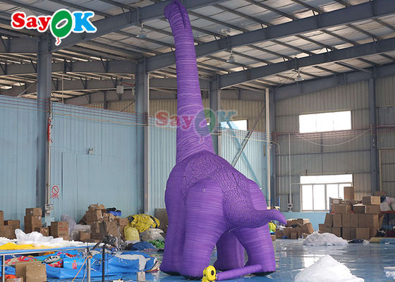 Balon Karakter Inflatable Kain Oxford Model Dinosaurus Inflatable Blow Up Balon Dinosaurus Untuk Iklan