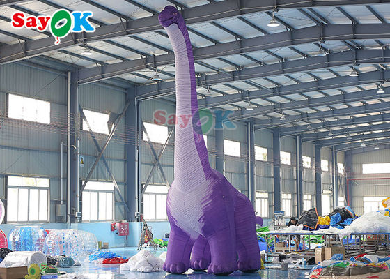 Balon Karakter Inflatable Kain Oxford Model Dinosaurus Inflatable Blow Up Balon Dinosaurus Untuk Iklan