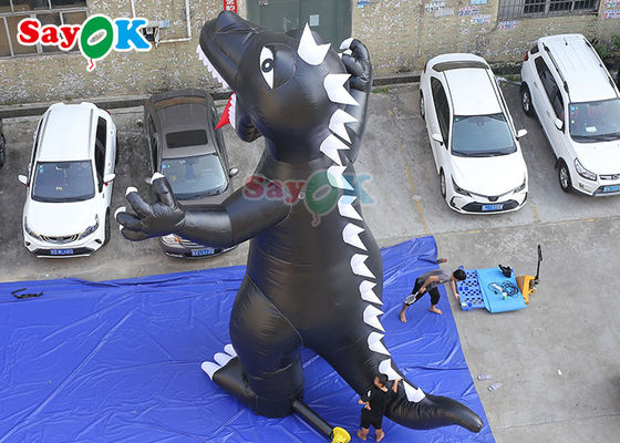 Iklan Luar Ruangan Karakter Kartun Inflatable Ledakan Dinosaurus Burung Balon Model Inflatable