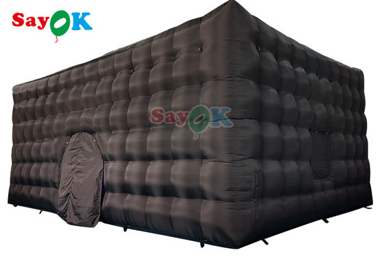 Tenda Klub Malam Airproof Inflatable Dengan Led Light Event Party Decoration Tenda Udara Inflatable