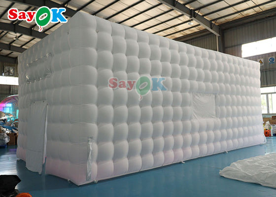 Lounge Klub Malam Tenda Camping Inflatable Klub Malam Inflatable Dengan Lampu Tenda Udara Inflatable