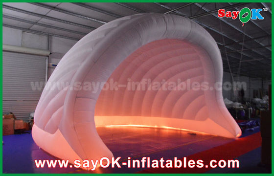 Outdoor Inflatable Tent 210D Oxford LED Inflatable Air Tent Dome Inflatable Igloo Tent Waterproof Untuk pesta