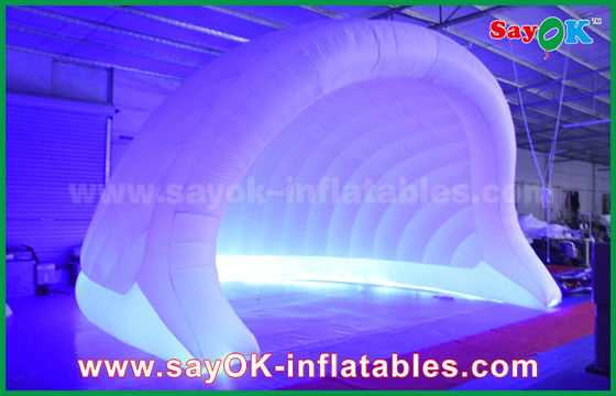 Outdoor Inflatable Tent 210D Oxford LED Inflatable Air Tent Dome Inflatable Igloo Tent Waterproof Untuk pesta