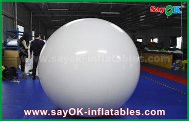 LED Lighting Inflatable Balloon 0.2mm PVC Throwing Ball Untuk Vocal Concert / Event