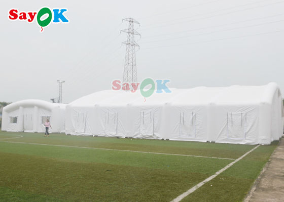 PVC Waterproof Putih Pernikahan Tenda Udara Inflatable Blow Up Marquee Outdoor Terbaik Tenda Inflatable