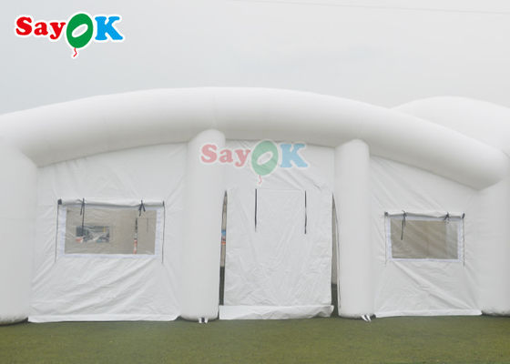 PVC Waterproof Putih Pernikahan Tenda Udara Inflatable Blow Up Marquee Outdoor Terbaik Tenda Inflatable