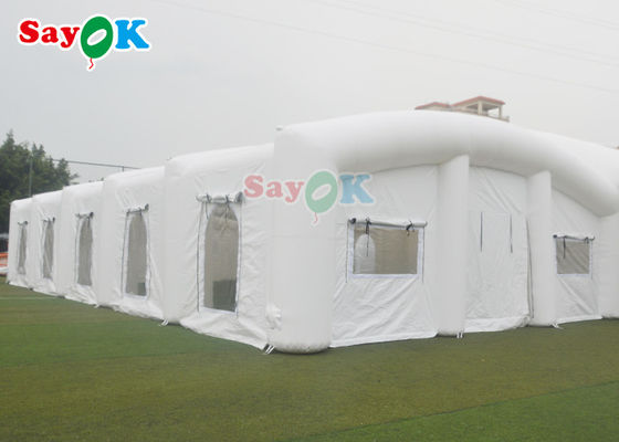 Acara Pesta Pernikahan Lampu LED Tenda Inflatable Rumah Tenda Marquee Inflatable Kubah Tenda Inflatable