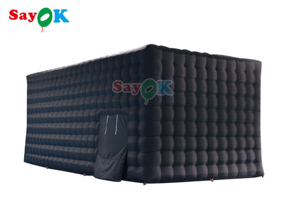 Led Light Cube Inflatable Marquee Tent Dengan Remote Controller Inflatable House Tent