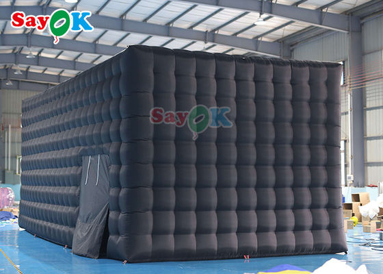 Led Light Cube Inflatable Marquee Tent Dengan Remote Controller Inflatable House Tent