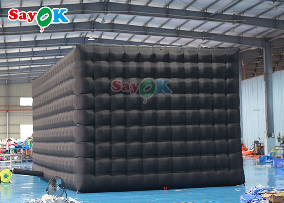Led Light Cube Inflatable Marquee Tent Dengan Remote Controller Inflatable House Tent