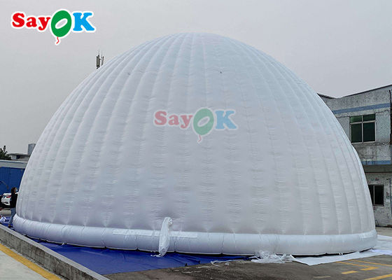 Tenda Udara Inflatable Iklan Struktur Tenda Igloo Dome Inflatable