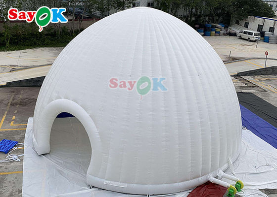 Tenda Udara Inflatable Iklan Struktur Tenda Igloo Dome Inflatable