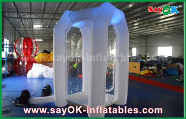 2 Blower 1.5mL X 2mW X 2.5mL Putih Inflatable Money Booth Untuk Promosi