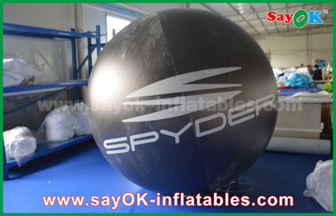 0.18mm / 0.2mm PVC Iklan Inflatable Helium Balloon Dengan Logo Cetak