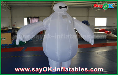 Inflatable Baymax Kostum Maskot / Inflatable Robot Baymax untuk taman hiburan anak-anak