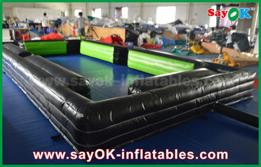 Inflatable Kids Game Inflatable Snooker Lapangan Sepak Bola Bola Biliar Tiup Untuk Permainan Foot Snook