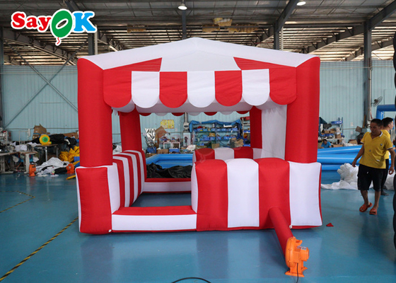PVC Tarpaulin Inflatable Concession Booth Inflatable Kiosk Carnival Treat Shop