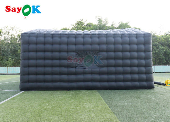 Tenda pesta Cube Inflatable Acara Klub Malam Inflatable Disco Pencahayaan Musik Bar Tenda Klub Malam Inflatable Untuk Sewa