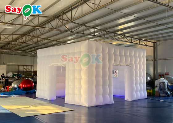 LED Struktur Acara Tenda Udara Inflatable Klub Malam Tenda Partai Inflatable Tenda Udara Inflatable