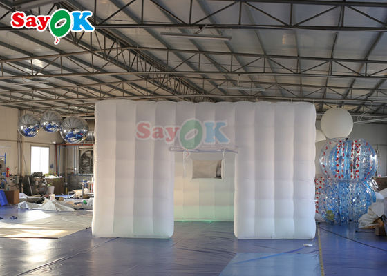 LED Struktur Acara Tenda Udara Inflatable Klub Malam Tenda Partai Inflatable Tenda Udara Inflatable