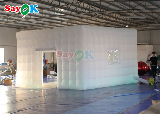LED Struktur Acara Tenda Udara Inflatable Klub Malam Tenda Partai Inflatable Tenda Udara Inflatable