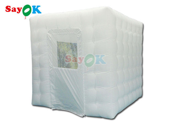 Led Light Inflatable Marquee Tent Anak-anak Inflatable Cube Party Nightclub Tent Tenda Kecil