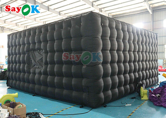 Airproof Night Club Cube Wedding Mobile Party Tent 6x6x3mH Tenda Udara Inflatable
