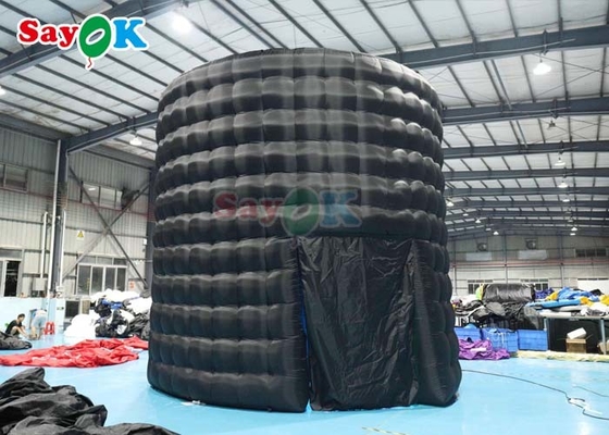Customized Air 360 Photo Booth Enclosure Inflatable Cube Backdrop Tent Untuk Pesta