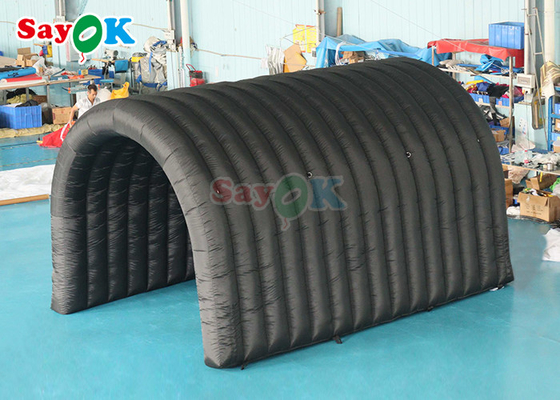 5.1x3x2.8mH Inflatable Archway Youth Football Inflatable Sports Tunnel Untuk Acara