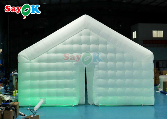 Multipurpose Outdoor Inflatable White Tent Untuk Pernikahan Partai Iklan tahan api