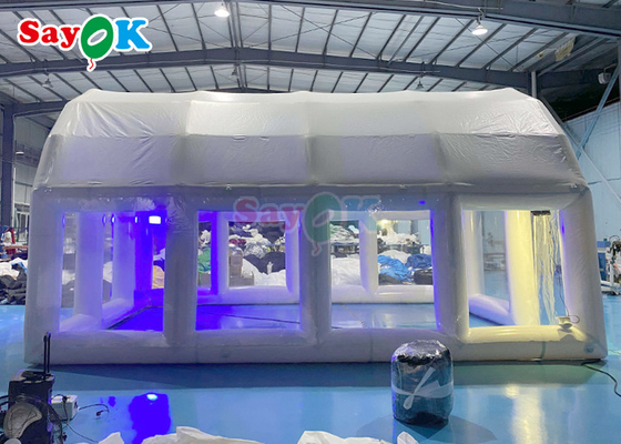 PVC inflatable swimming pool enclosure above ground Penutup kolam renang musim dingin