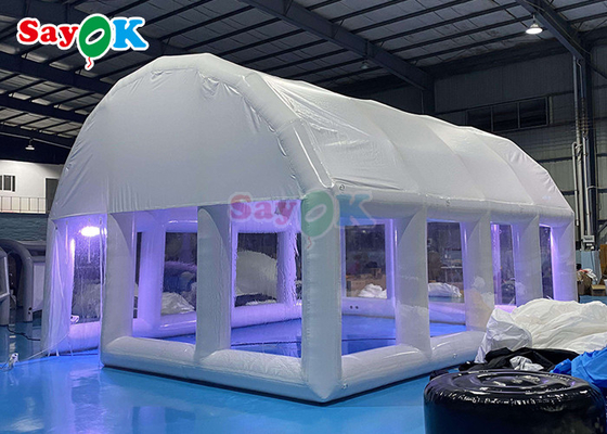PVC inflatable swimming pool enclosure above ground Penutup kolam renang musim dingin