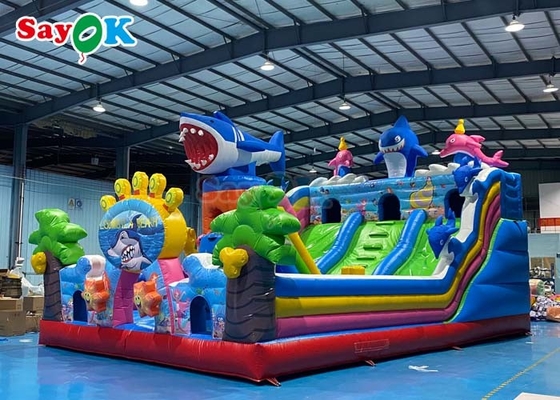 Slide Kastil Inflatable Commercial Blow Up Jumping Combo Bounce House Slide Kastil Inflatable Bounce