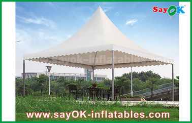 Tenda Kanopi Acara Tahan Air 10x10 Aluminium PVC Tenda Lipat Tenda Pagoda 10x10 China