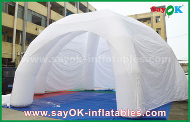 Tenda Tiup Multi-Orang, Iklan Putih, Pameran Tiup Raksasa PVC, Tenda Laba-Laba Tiup