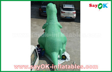 Blow Up Karakter Kartun Model 3D Karakter Kartun Inflatable Jurassic Park Dinosaurus Raksasa Inflatable