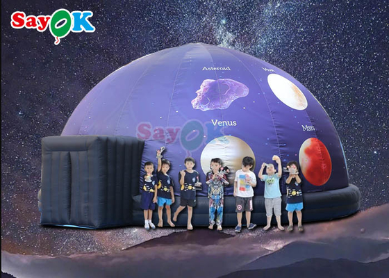 Tenda Planetarium Portable Inflatable 360 Proyeksi Ponsel Tenda Acara Planetarium Dome