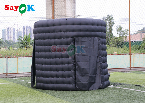 360 Inflatable Photo Booth Background Wall Photo Booth Enclosure Untuk Partai Fotografi